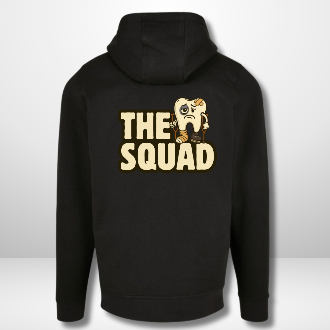 THE SQUAD " I Miss U" 🦷💔 Zip Hoody in 2 Farben