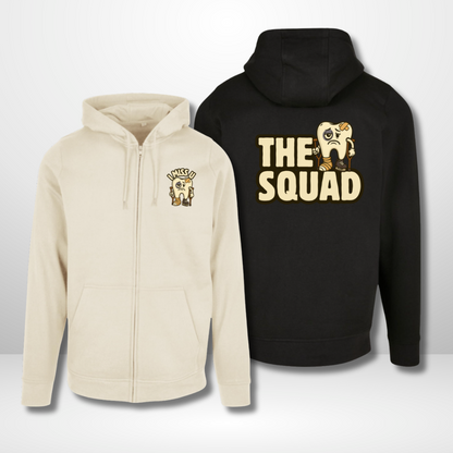 THE SQUAD " I Miss U" 🦷💔 Zip Hoody in 2 Farben