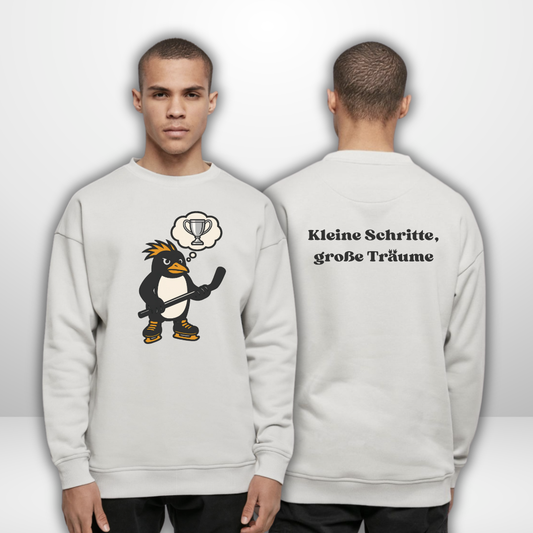 THE SQUAD  "Kleine Schritte, große Träume" Crewneck Pullover