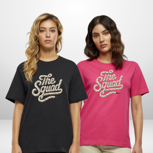 THE SQUAD "Laces" Ladies Shirt in 2 Farben