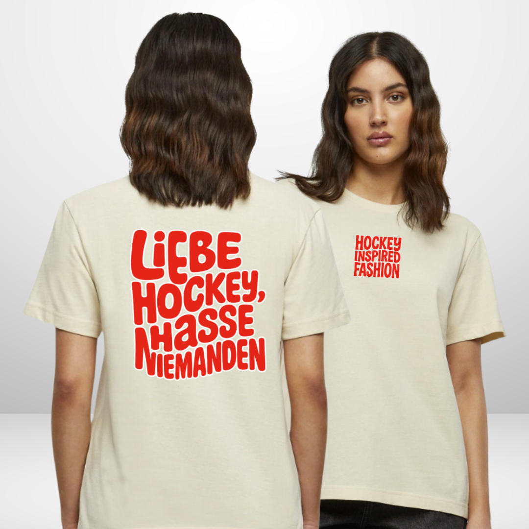 THE SQUAD "Liebe Hockey, hasse niemanden" Ladies Shirt