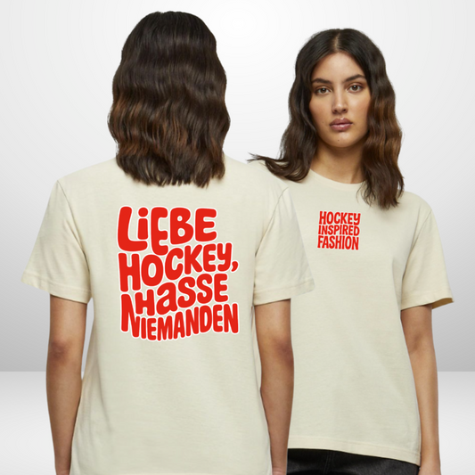 THE SQUAD "Liebe Hockey, hasse niemanden" Ladies Shirt