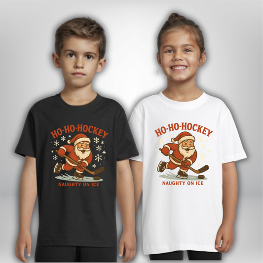 THE SQUAD "Naughty on Ice" Kids Shirt in 2 Farben