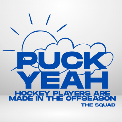 THE SQUAD "Puck Yeah!" Oversized Shirt
