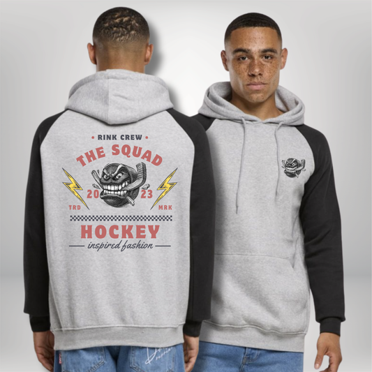THE SQUAD "Rink Crew" Raglan Hoody