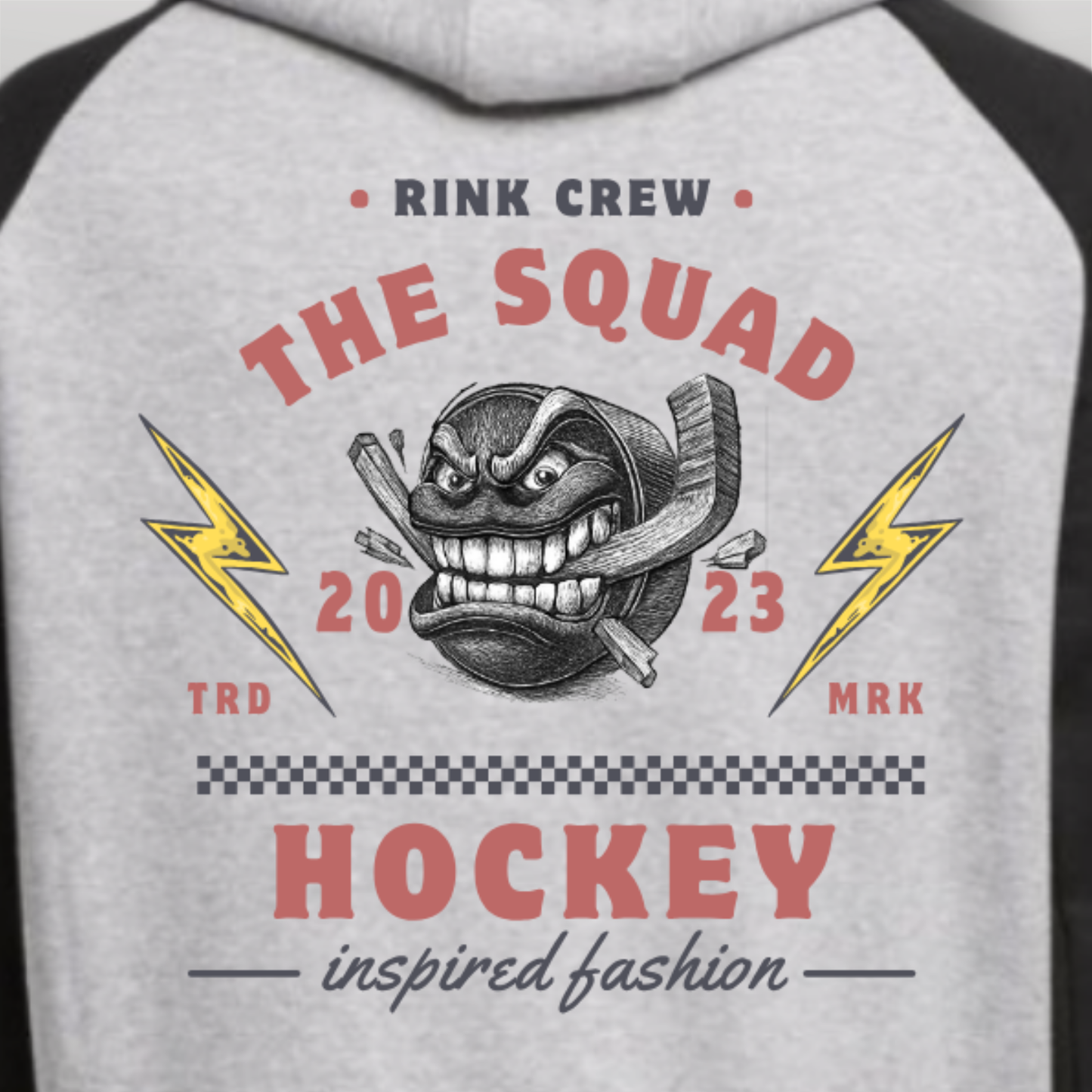 THE SQUAD "Rink Crew" Raglan Hoody