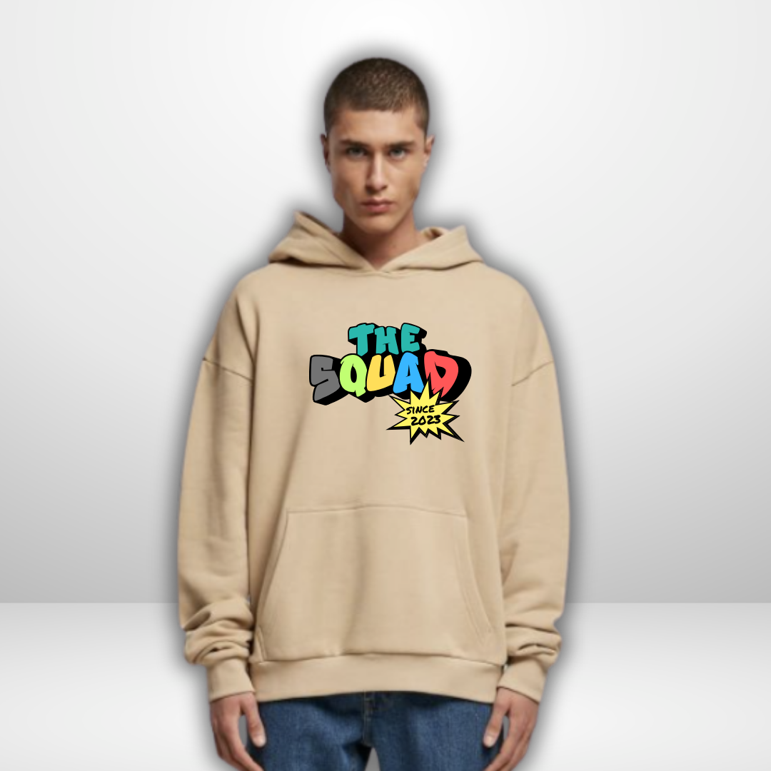 THE SQUAD "Since23" Ultra Heavy Oversized Hoodie
