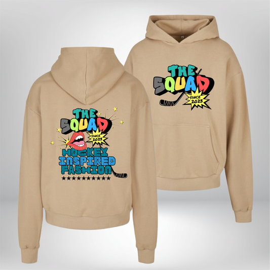 THE SQUAD "Since23" Ultra Heavy Oversized Hoodie