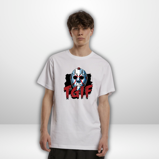 THE SQUAD "TGIF 🏒🔪 Thank God It´s Friday" T-Shirt