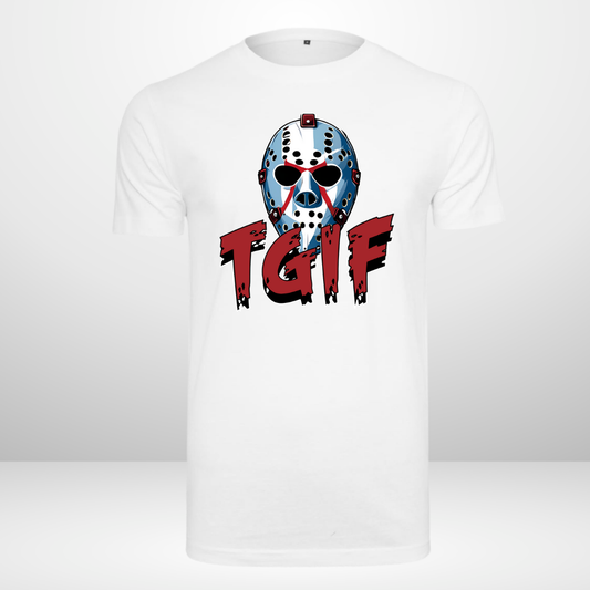 THE SQUAD "TGIF 🏒🔪Thank God It´s Friday" T-Shirt
