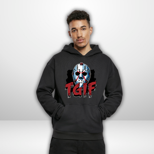 THE SQUAD "Thank God It´s Friday" Ultra Heavy Oversized Hoodie