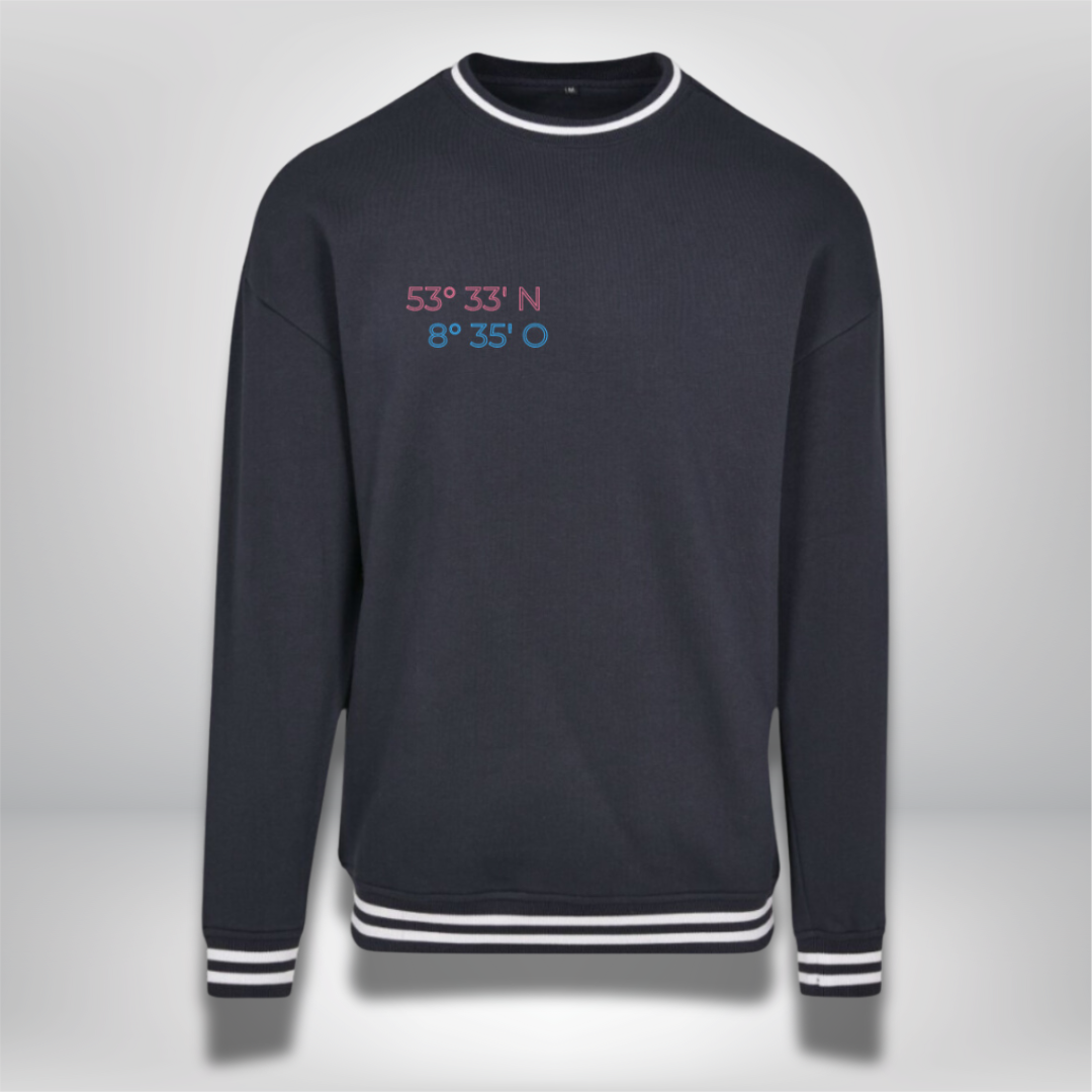 THE SQUAD  "Weite Reise" College Sweat Crewneck