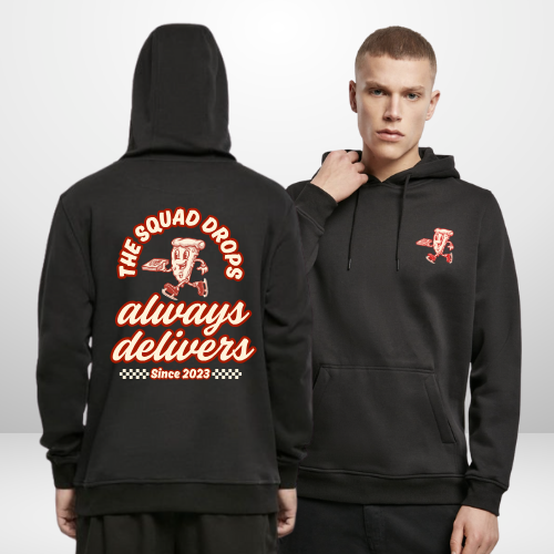 THE SQUAD "always delivers" Heavy Hoody
