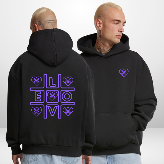 "TIC-TAC-HOCKEY" The Squad Ultra Heavy Oversized Hoody