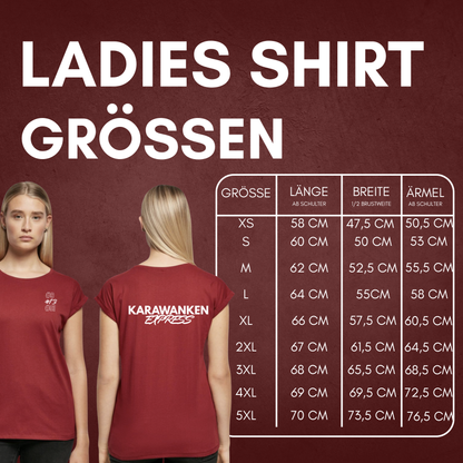 PINGUINS PODCAST x THE SQUAD "karawankenexpress"  Ladies Shirt