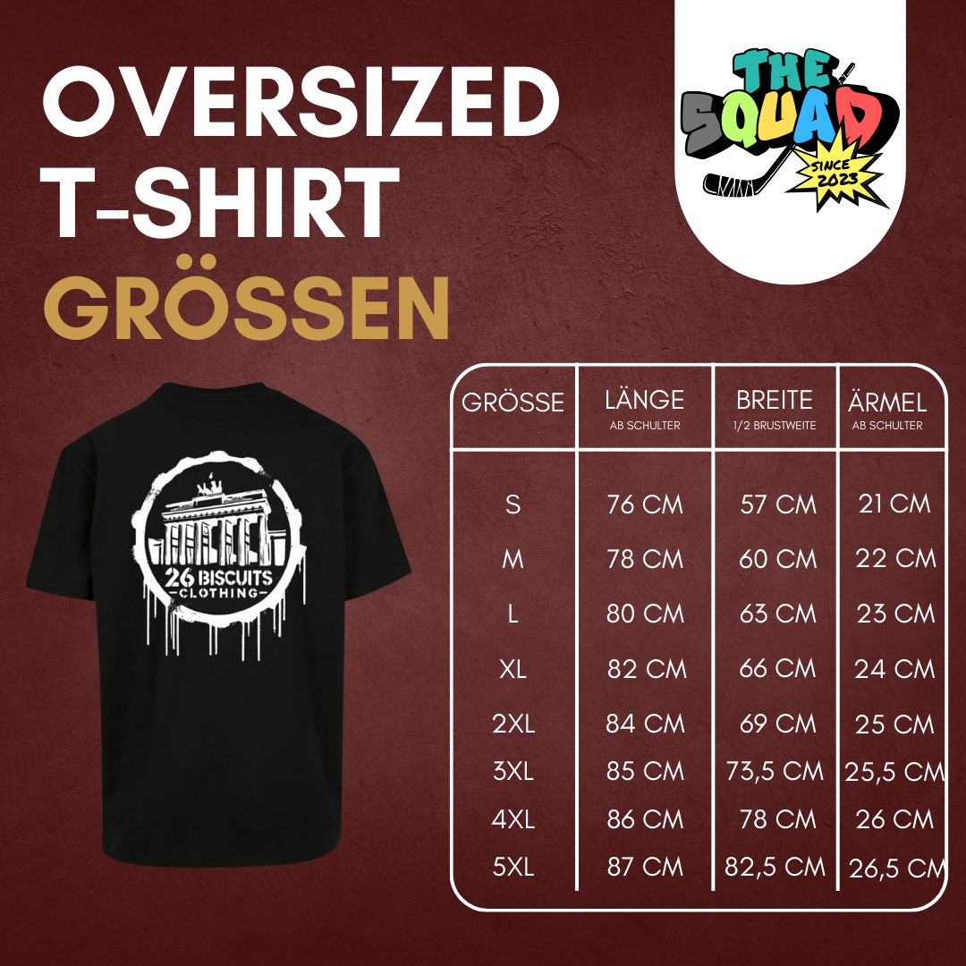 Dominik Grafenthin "26 Biscuits" Oversized Shirt in 2 Farben