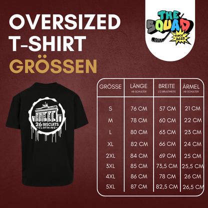 Dominik Grafenthin "26 Biscuits" Oversized Shirt in 2 Farben