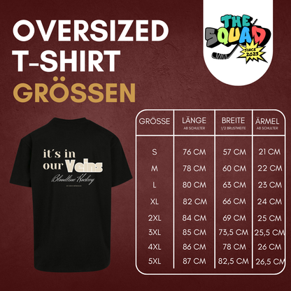 Eric Hördler "Bloodline Hockey - It´s in our Veins" Oversized T-Shirt in 2 Farben