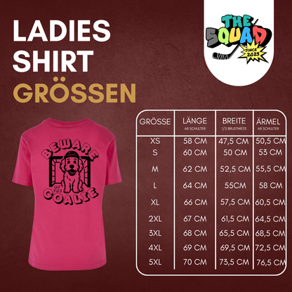 Leon & Bodie Hungerecker "Beware of the Goalie "Ladies Shirt