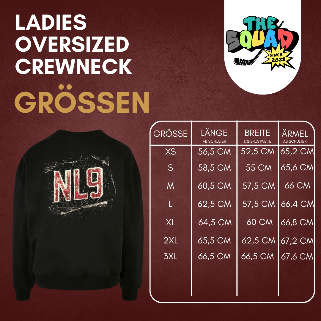 Nikolas Linsenmaier "NL9" Ladies Oversized Crewneck
