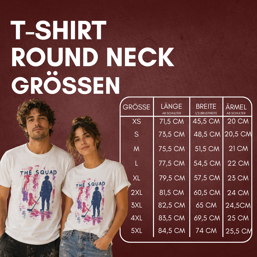 "PAINTED SHIFT" The Squad Hockey T-Shirt