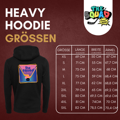 THE SQUAD 🏒 "Hockey Icons" 🏒 Heavy Hoodie in 2 Farben