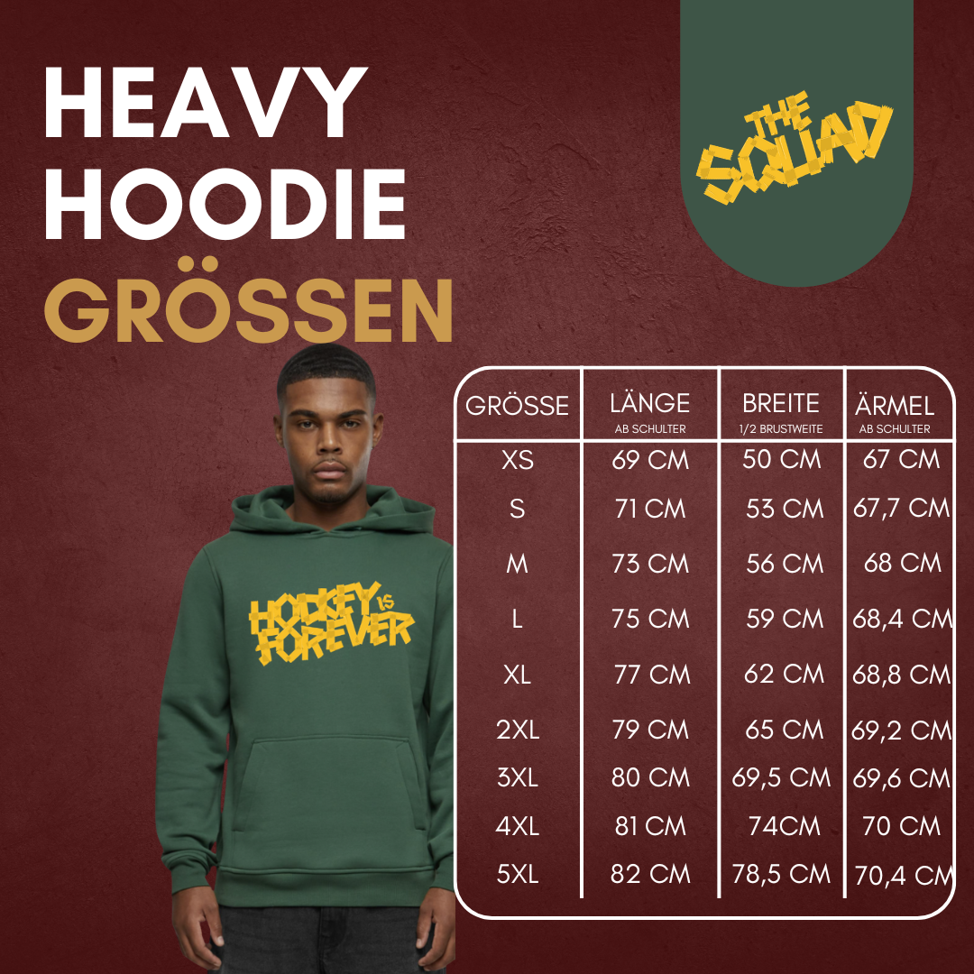 THE SQUAD  "Hockey is Forever" Heavy Hoody