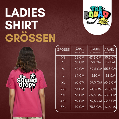 THE SQUAD "Melting" Ladies Shirt