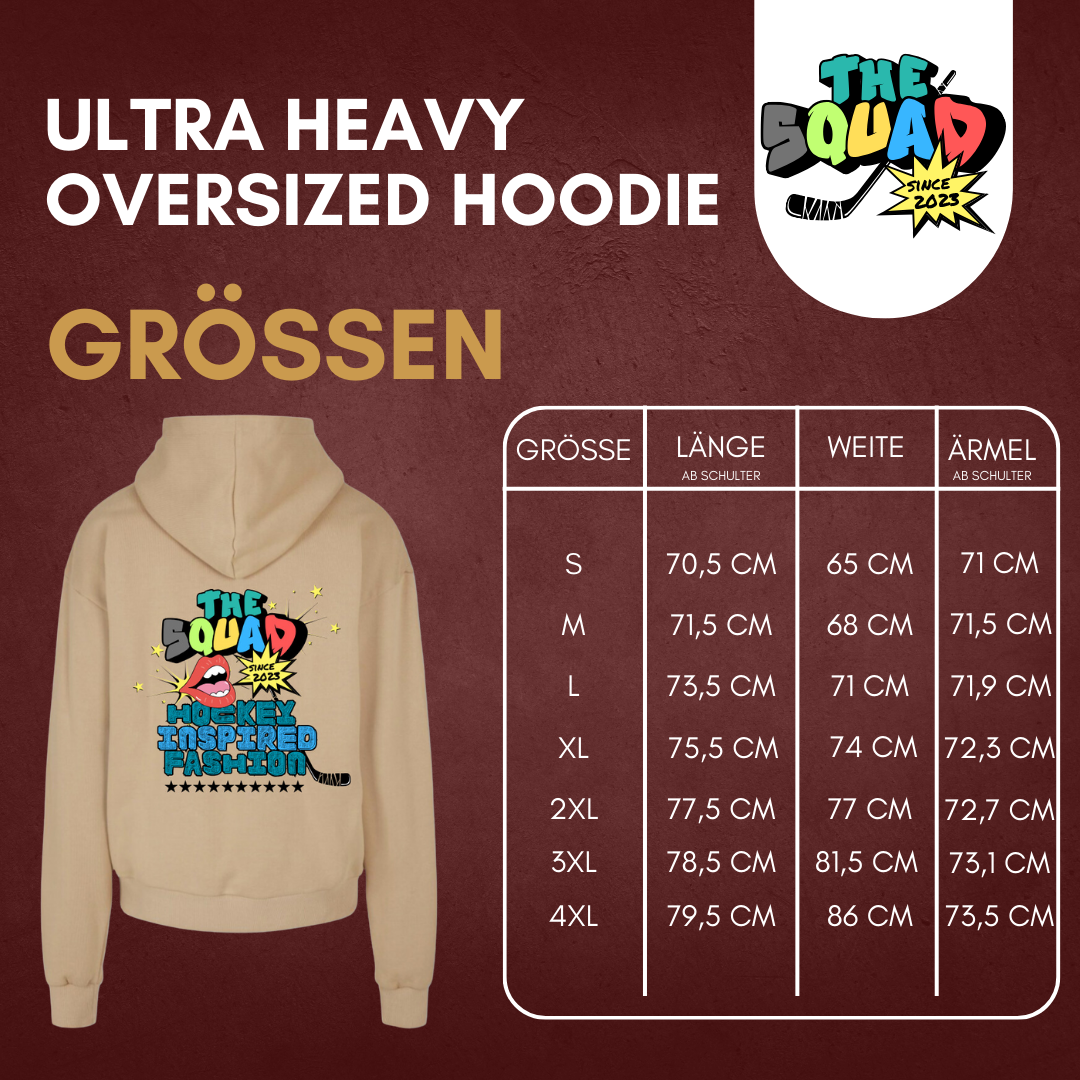 THE SQUAD "Since23" Ultra Heavy Oversized Hoodie