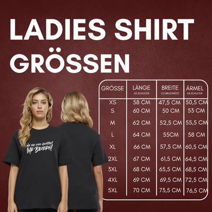 "Wir sind eure Hauptstadt, ihr Bauern!" Ladies T-Shirt