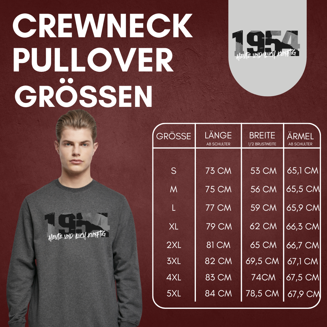 "1954"" Crewneck Pullover
