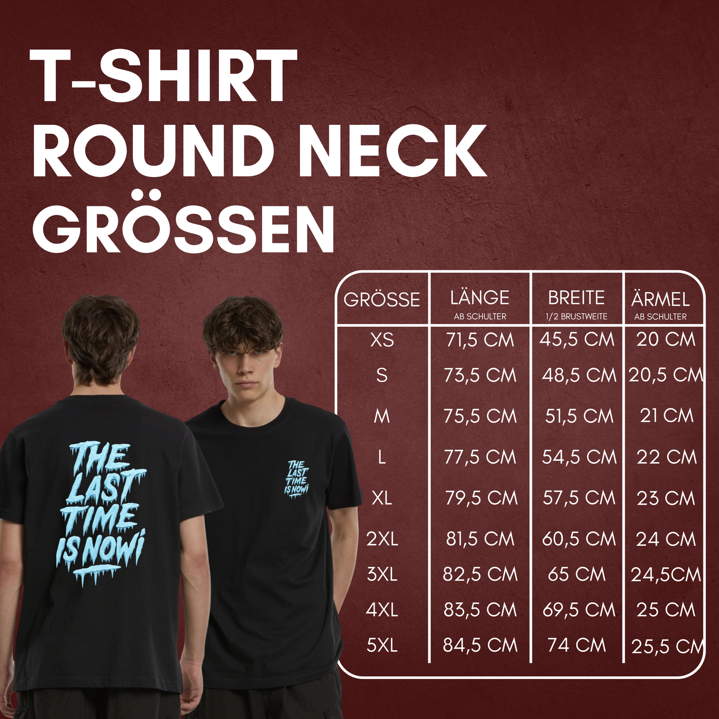 "THE LAST TIME IS NOWI" T-Shirt