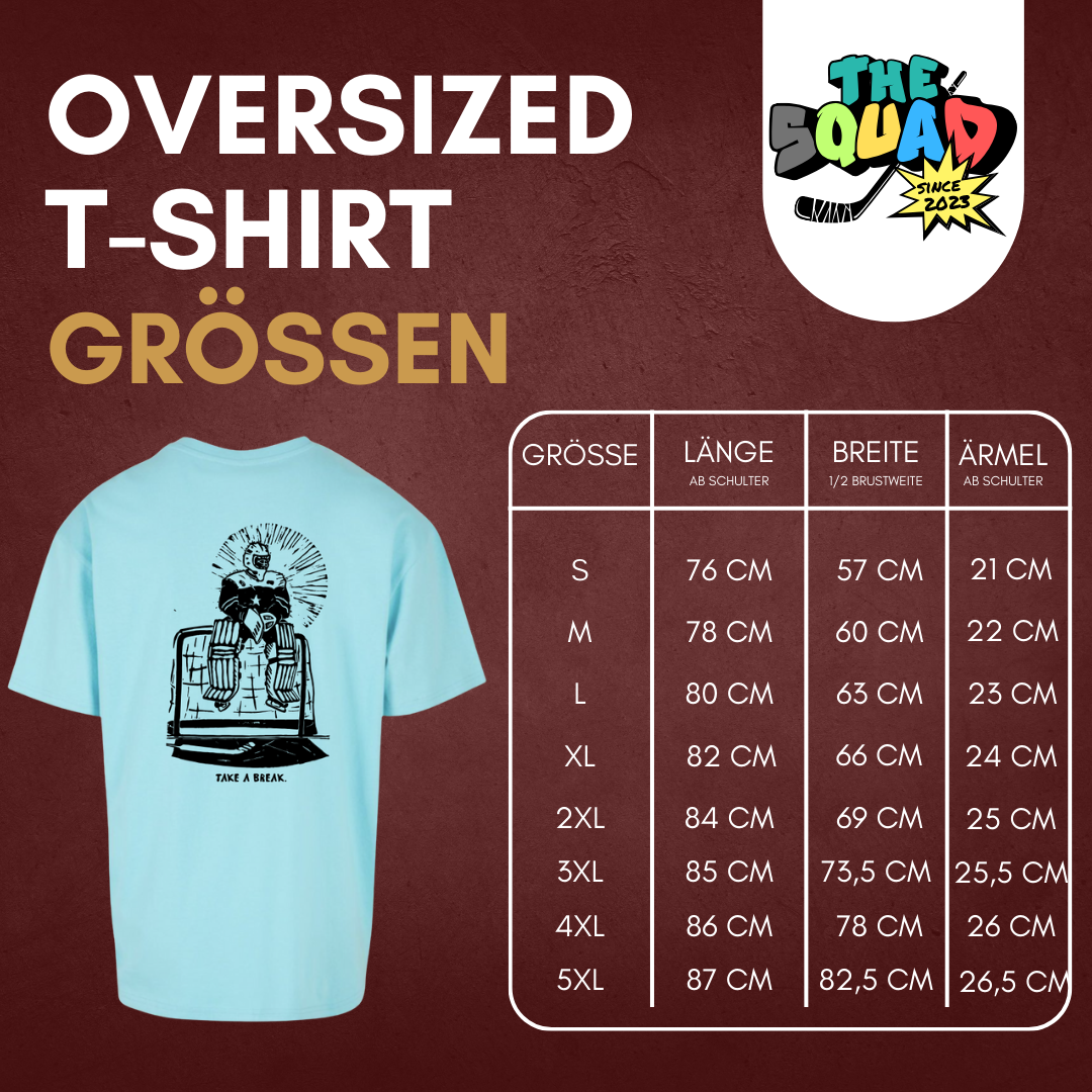 𝔡𝔯𝔬𝔭𝔭𝔦𝔫𝔤 𝔤𝔞𝔲𝔫𝔱𝔩𝔢𝔱𝔰 🏒⏸️ take a break ⏸️🏒 Oversized Shirt in 2 Farben