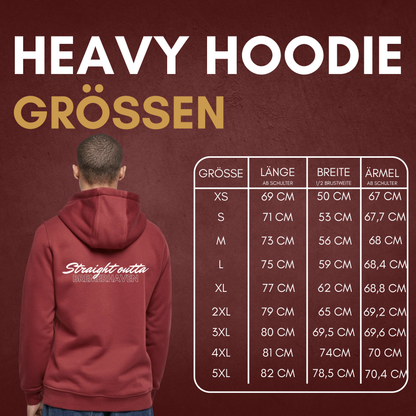 PINGUINS PODCAST x THE SQUAD "straight outta bremerhaven" Heavy Hoody in 2 Farben