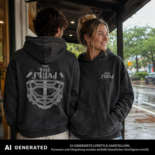 Tape Oversized Hoody
