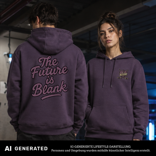 The Future is Blank Hoody Alex Blank x The Squad