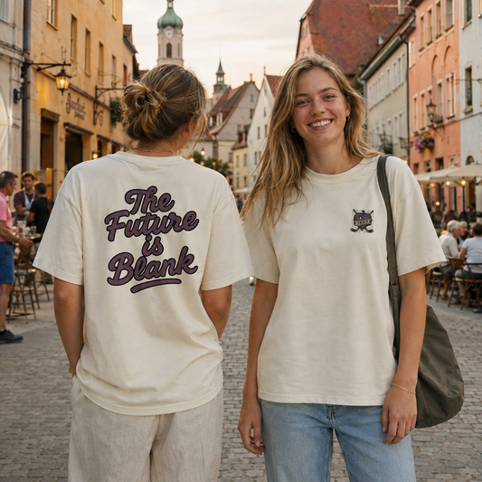 The Future is Blank Ladies Shirt Alex Blank x The Squad