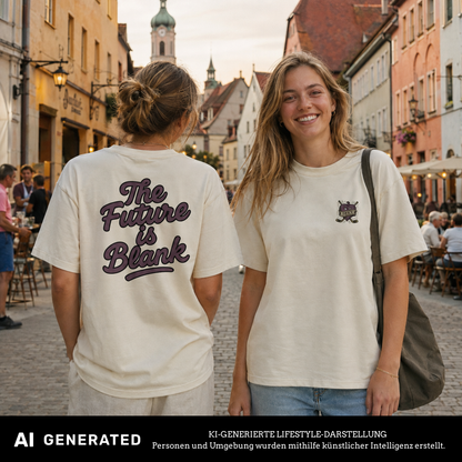 The Future is Blank Ladies Shirt Alex Blank x The Squad