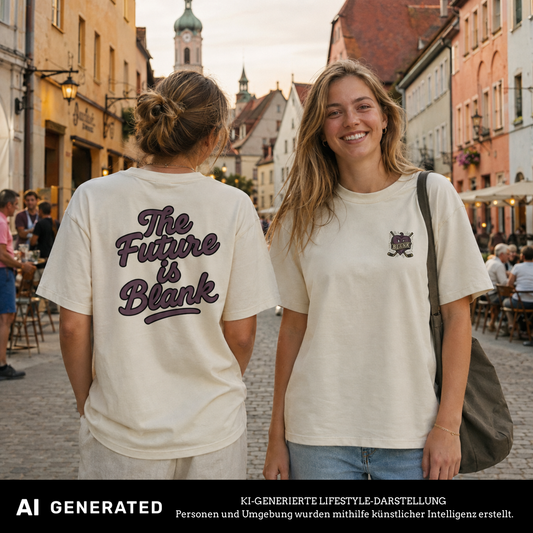 The Future is Blank Ladies Shirt Alex Blank x The Squad
