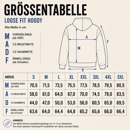 The Last Gladiators Loose Fit Hoody
