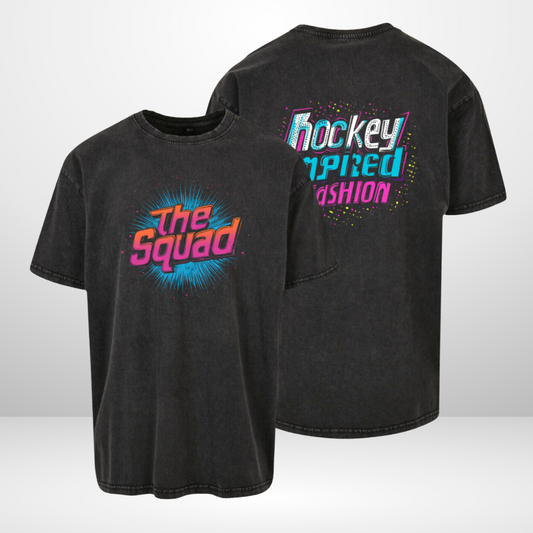 The Squad "Boost Mode" Acid Washed Oversized T-Shirt