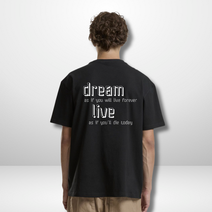 𝕋𝕚𝕞𝕠 𝔾𝕒𝕞𝕤 "dream/live" Oversized Shirt in 2 Farben