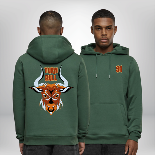 Travis Turnbull "Bull 91" Heavy Hoodie in 2 Farben