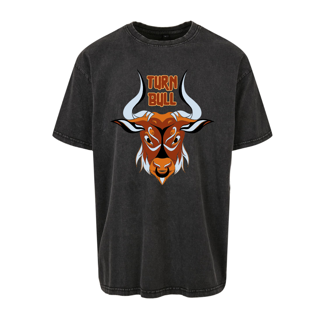 Travis Turnbull "Bull 91" Oversized T-Shirt front