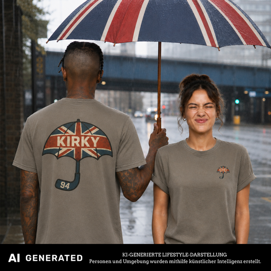 Umbrella Acid Washed Shirt Liam Kirk X The Squad