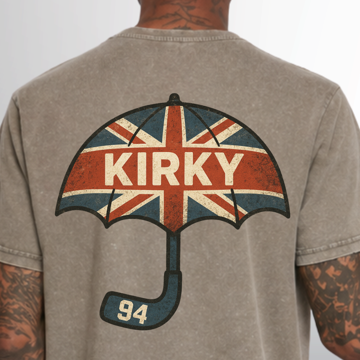 "UMBRELLA" Liam Kirk X The Squad Acid Washed T-Shirt