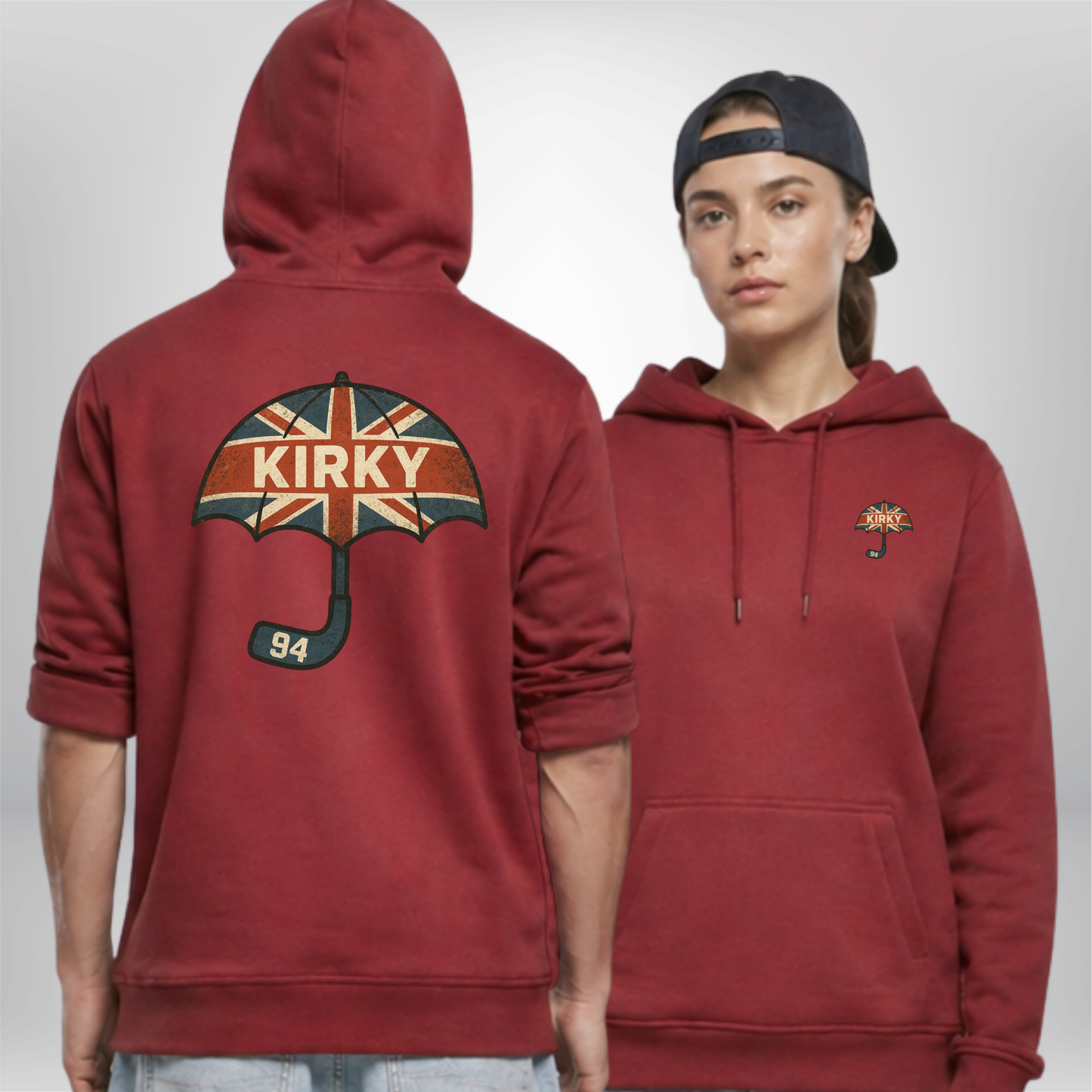 "UMBRELLA" Liam Kirk X The Squad Heavy Hoody in 2 Farben