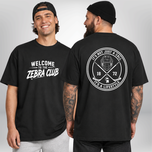 "WELCOME TO THE ZEBRA CLUB" United Hobby League X The Squad Oversized Shirt