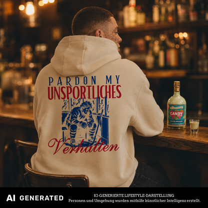 Unsportliches Verhalten Loose Fit Hoody