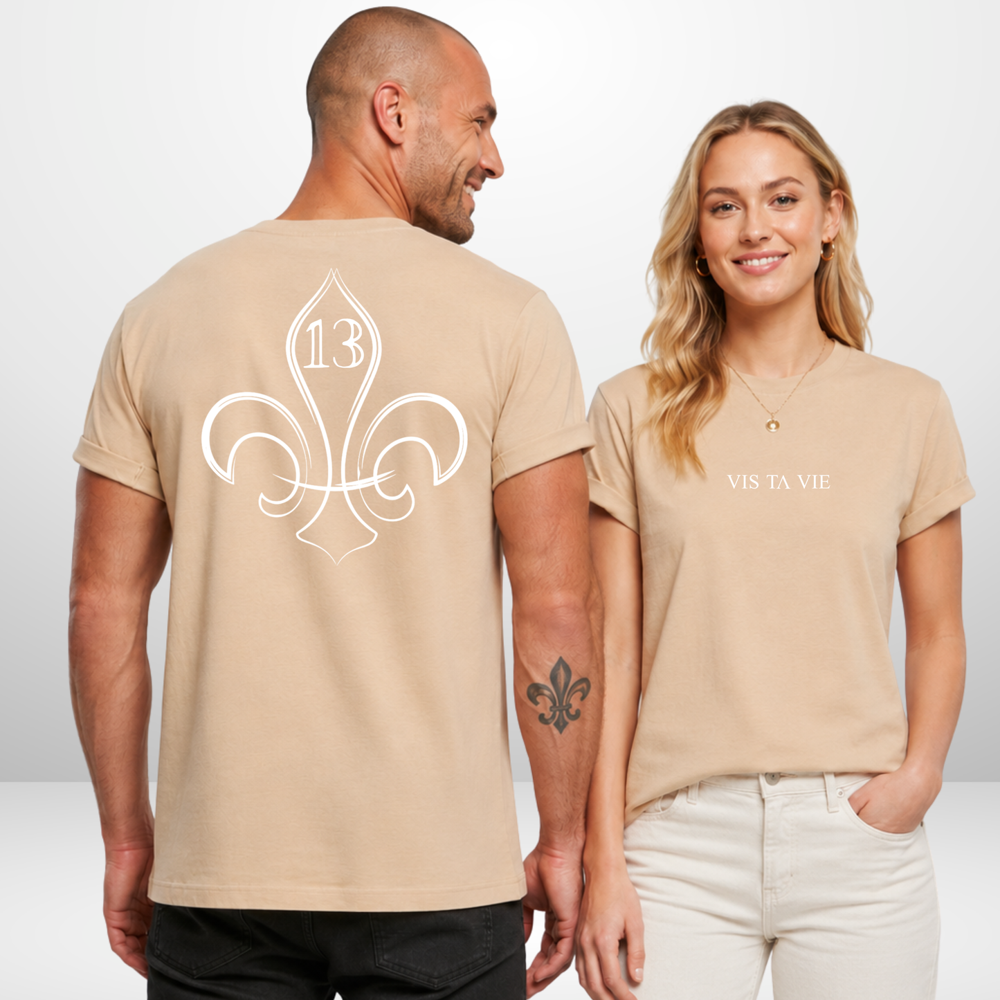 "VIS TA VIE"  Lucas Dumont X The Squad T-Shirt